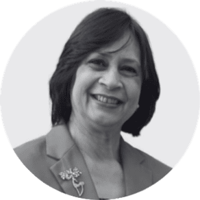 Denise Chakranarayan (2026 b+w circle)