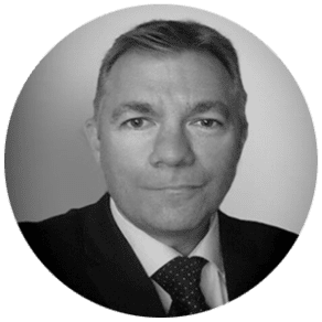 Mark Corder b+w circle